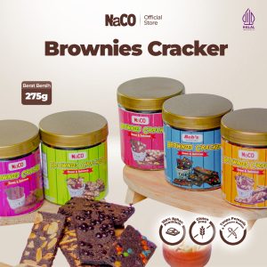 Brownies Cracker Kemasan Jar